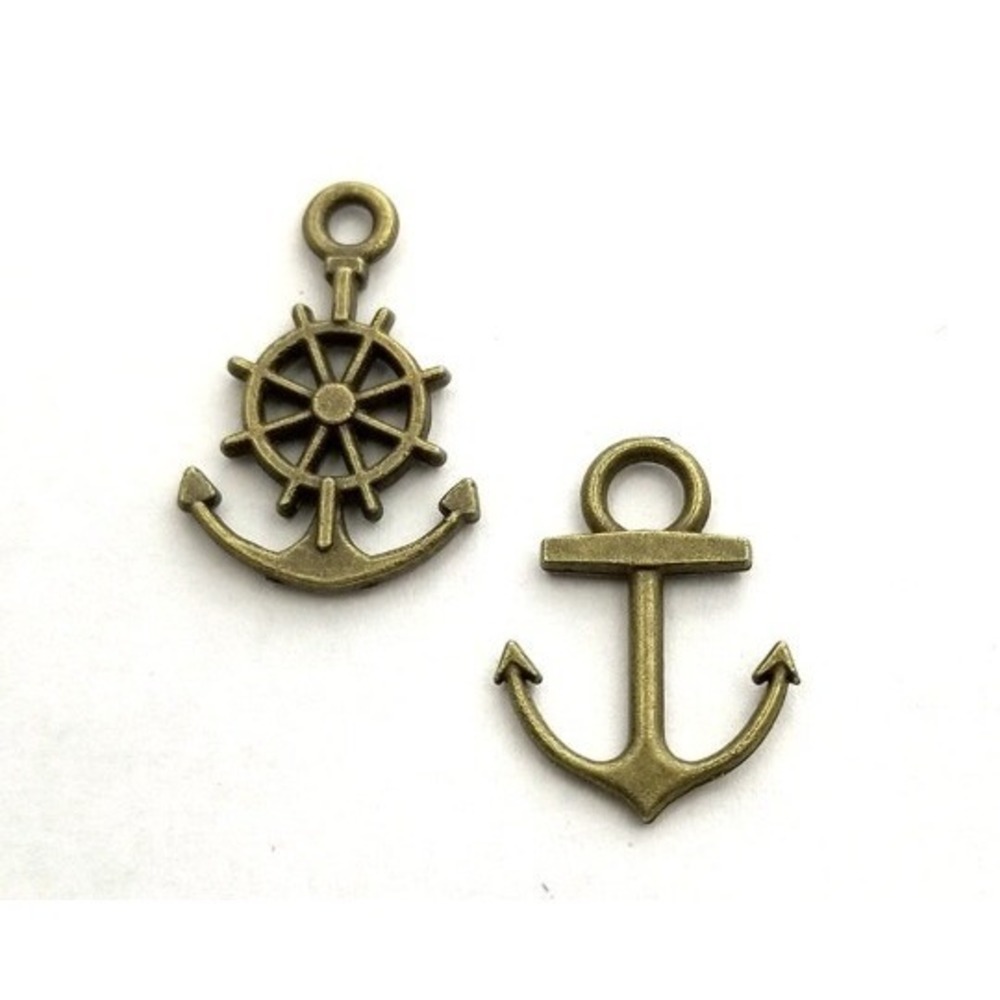 20pcs Anchor Nautical Charms, jewelry making supplies‎
